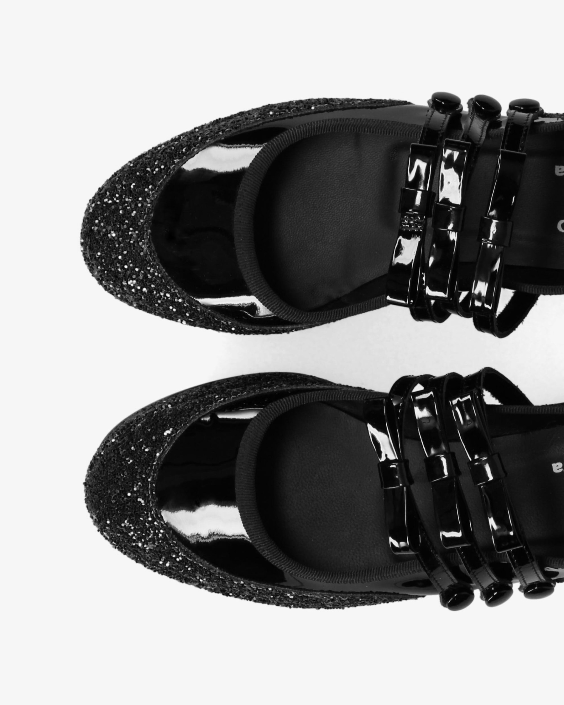 REPETTO x NOIR KEI NINOMIYA - Glitter platform Mary Janes