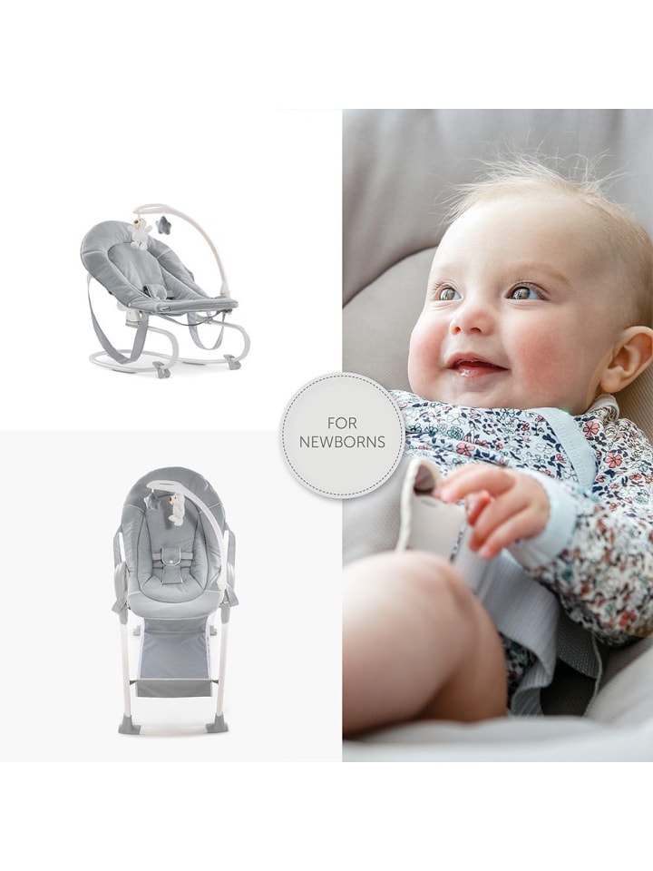 Hauck Sitn Relax 3in1 - Hochstuhl ab der Geburt, Babyliege in grau,weiss günstig kaufen onesize