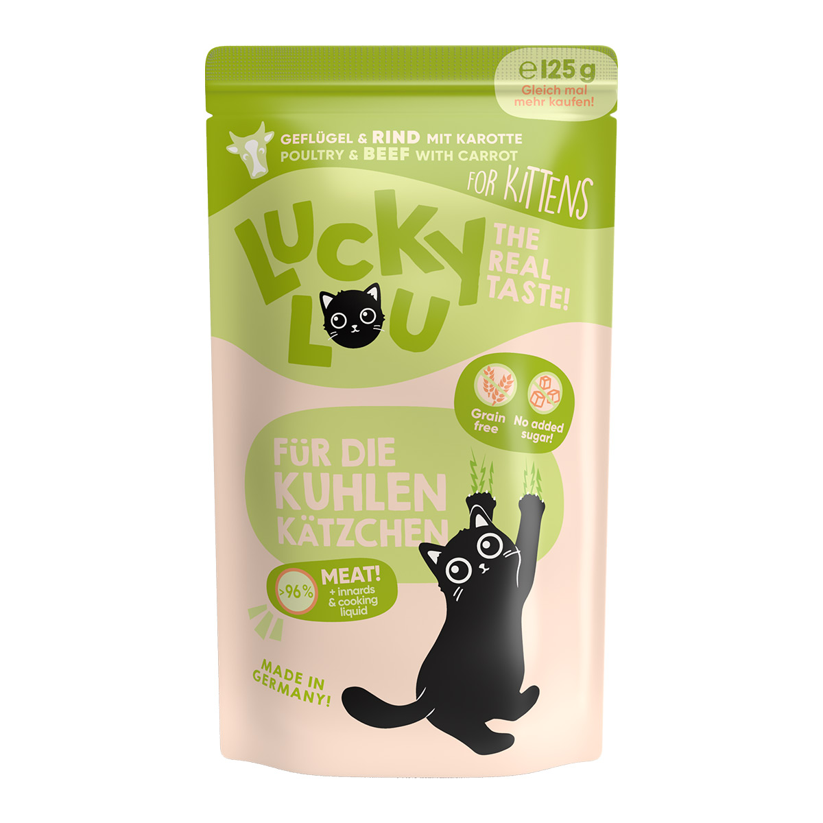 Lucky Lou Lifestage Kitten Geflügel & Rind kaufen bei ZooRoyal