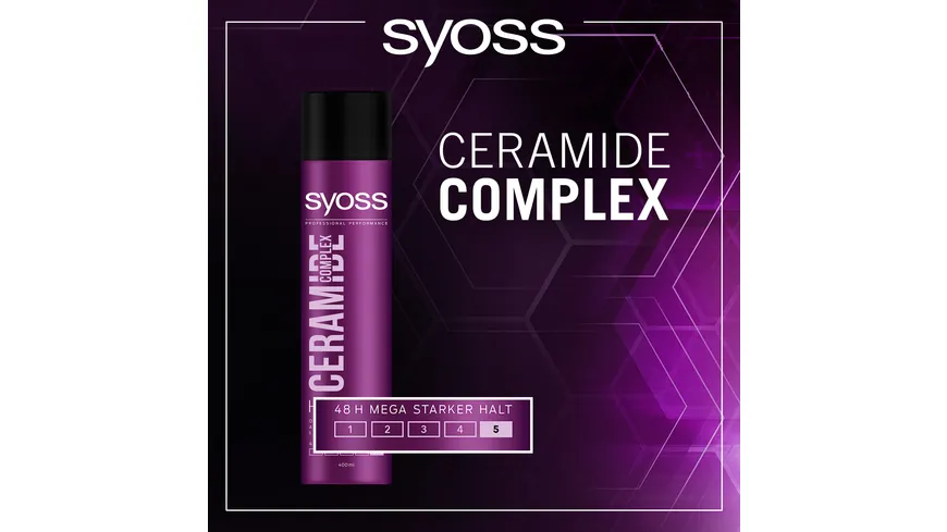 syoss Haarspray Ceramide Complex Haltegrad 4 400 ml