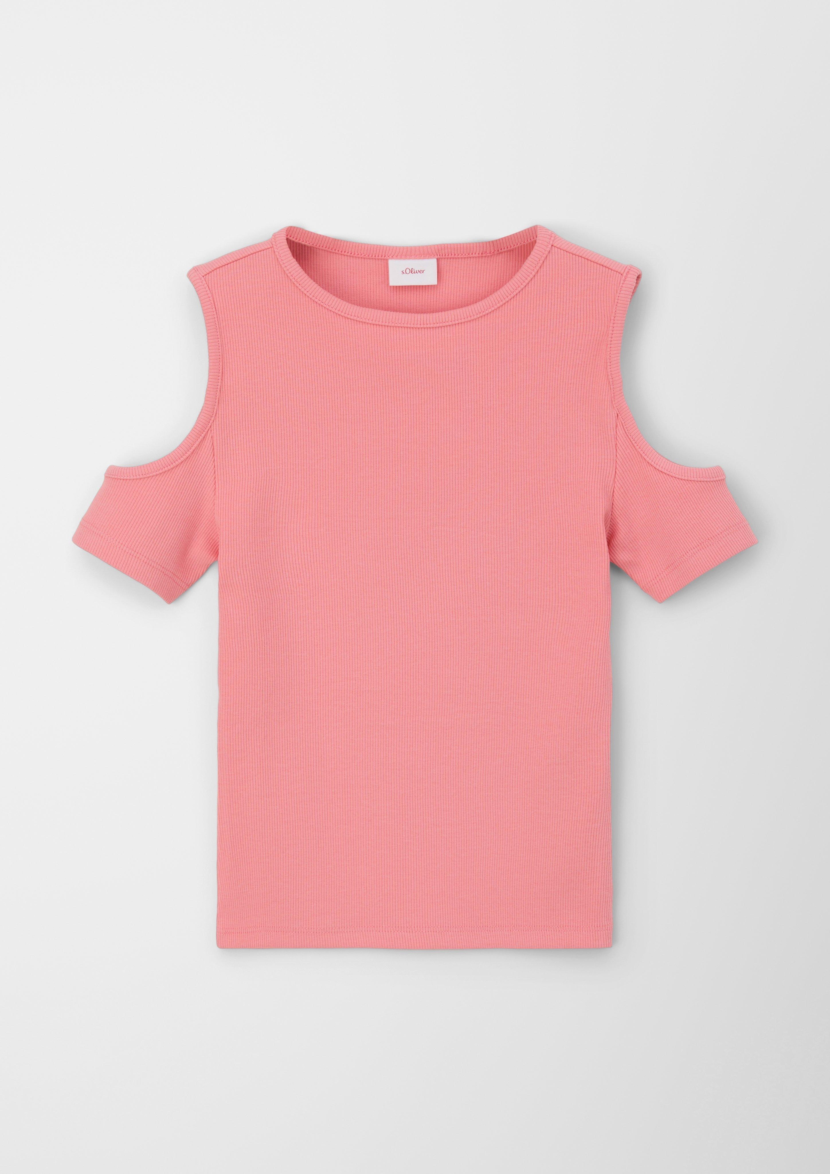 T-Shirt mit Cold Shoulder  2130471-4334