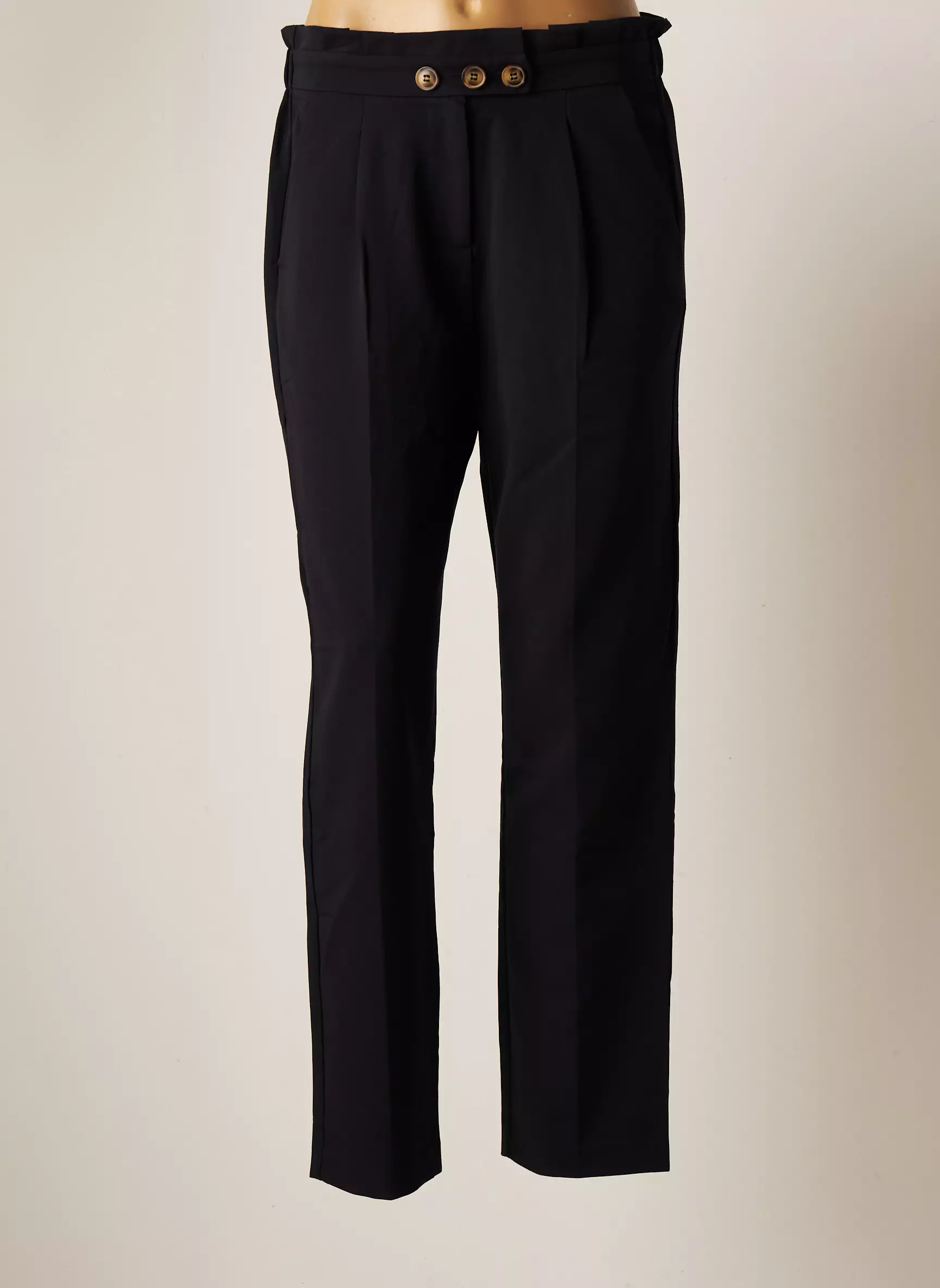 Grace Mila Pantalons Chino Femme couleur bleu