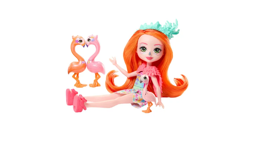 Enchantimals Spring Flamingo Family