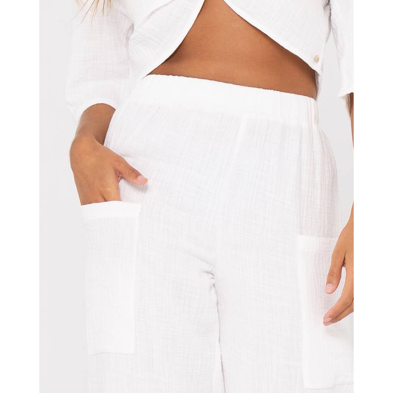 RUSTY SOMEWHERE BEACH PANT Stoffhose Damen