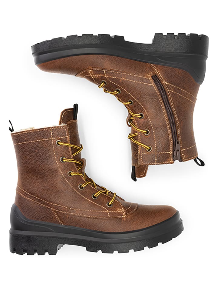 TRAVELIN' Leder-Boots 