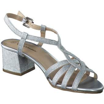 Charmosa Sandale in silber