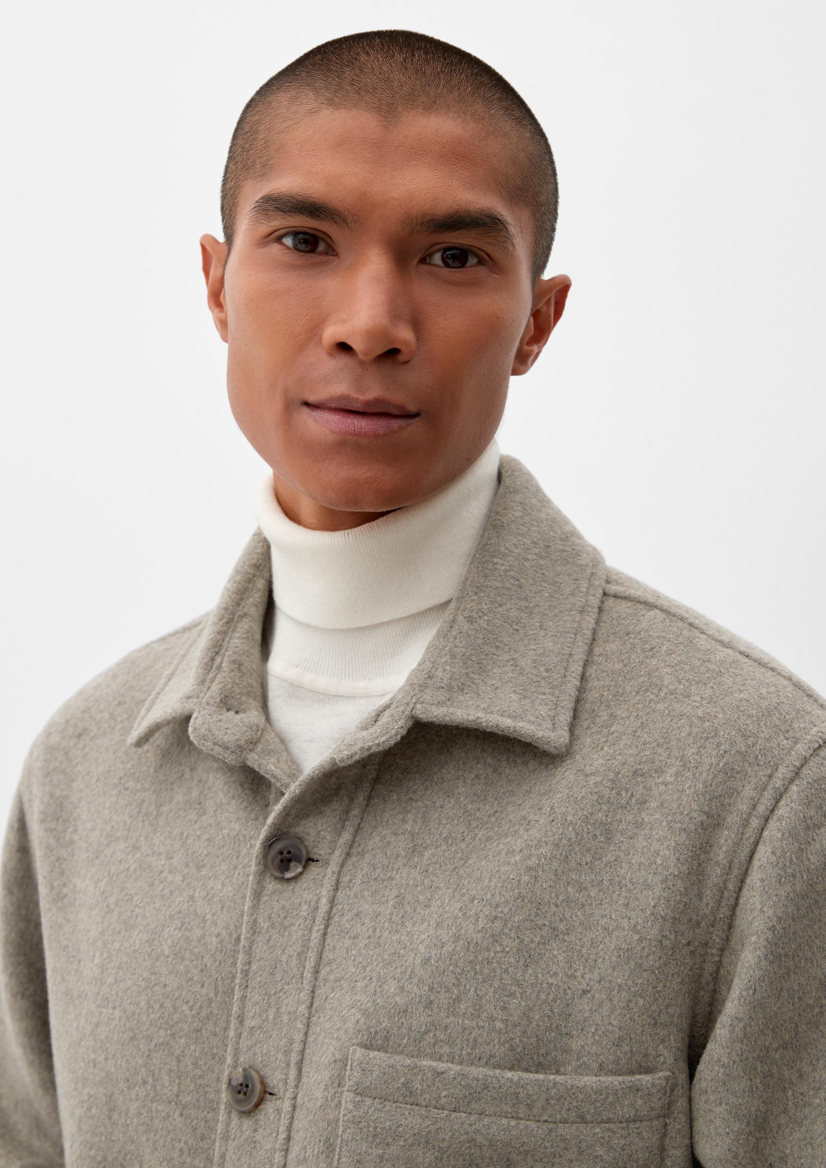 Hemd aus Wollmix  2120488-81W2