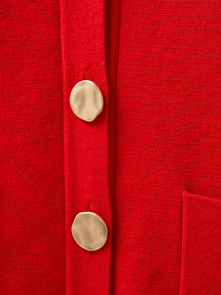 Scotch & Soda Cardigan in Rot günstig kaufen