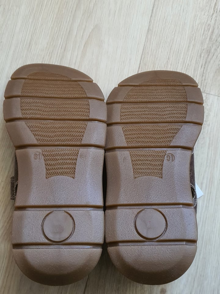 Primigi Leder-Sandalen in Grau günstig kaufen 31