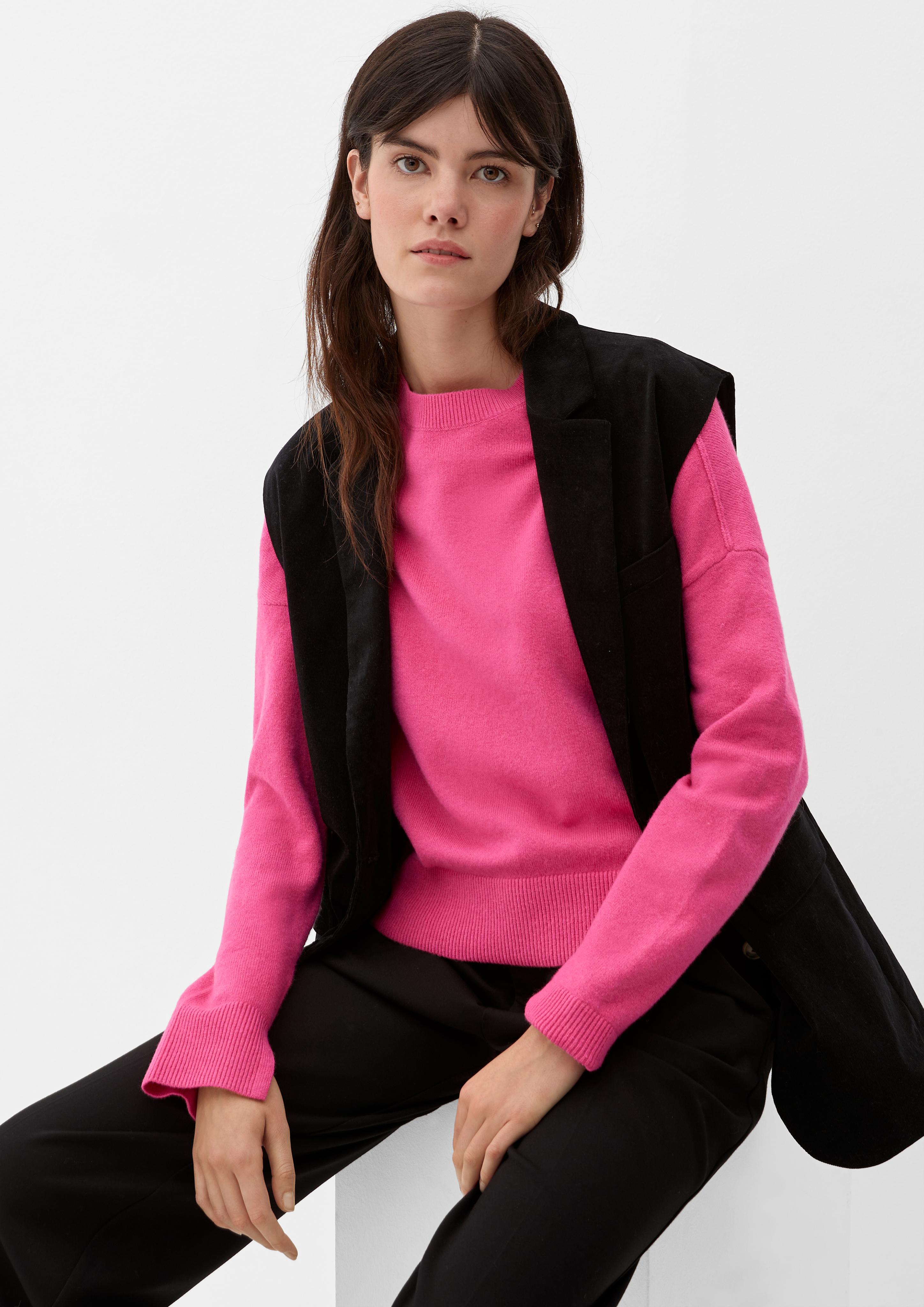 Pullover mit geschlitztem Ärmelsaum  2127209-4424