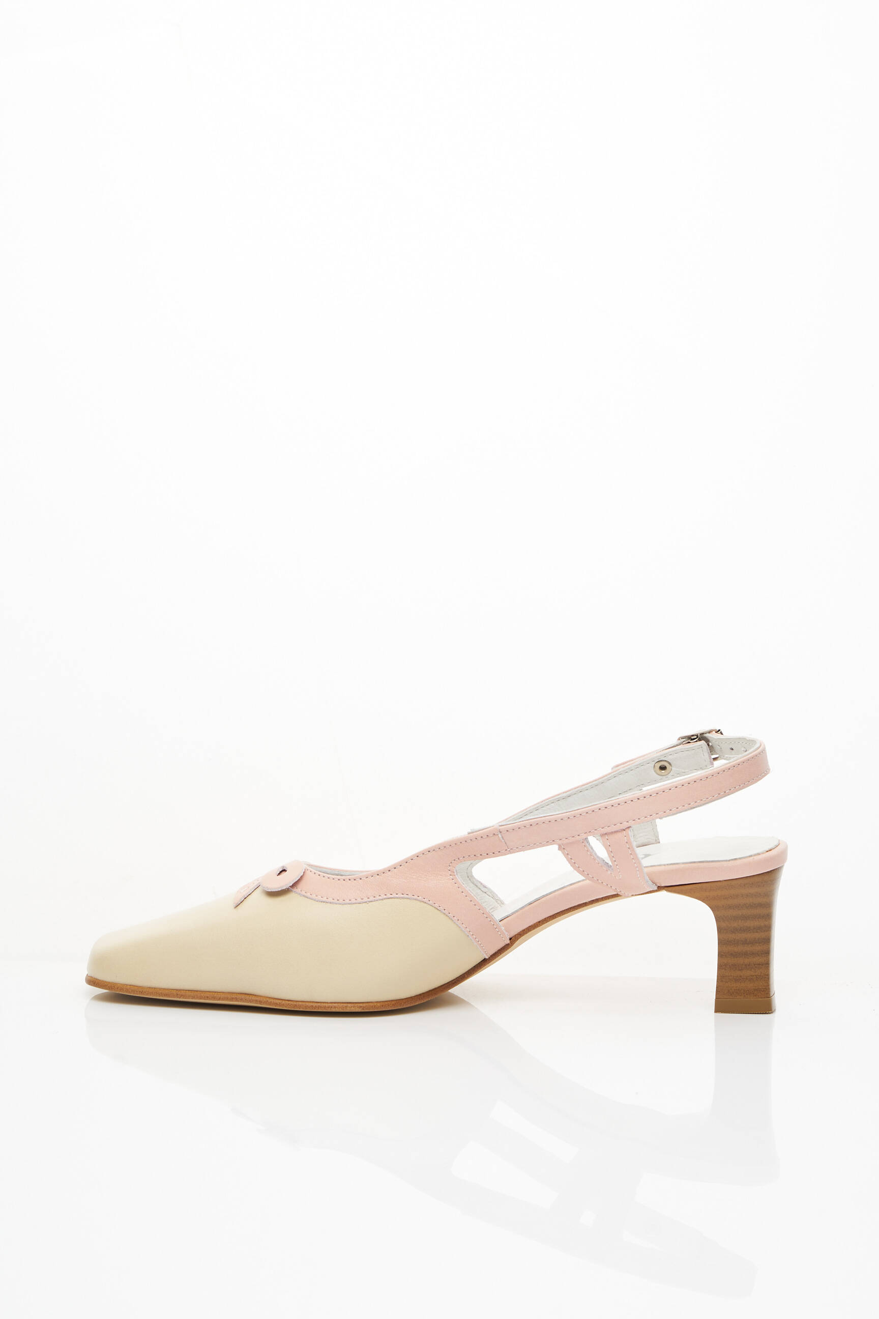 Kim Sandales Nu Pieds Femme couleur beige
