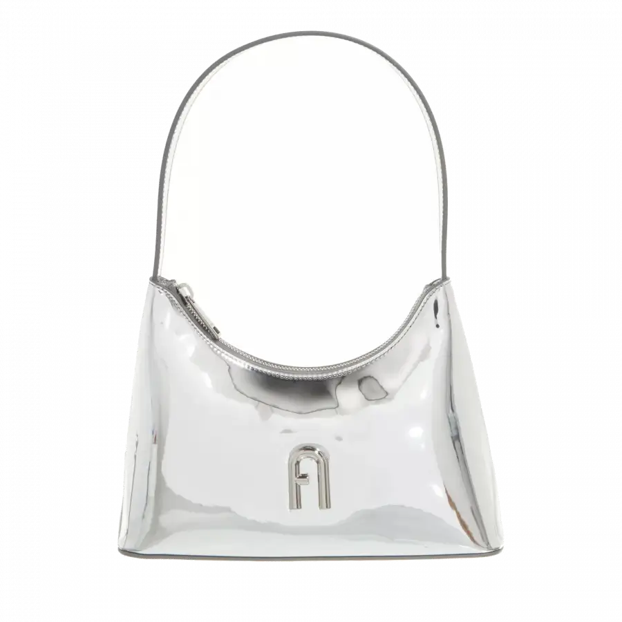 Furla - Furla Shoulder Bags Textil Silver - silber