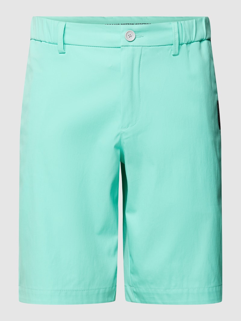 Bermudas mit elastischem Bund Modell 'Liem' in mint