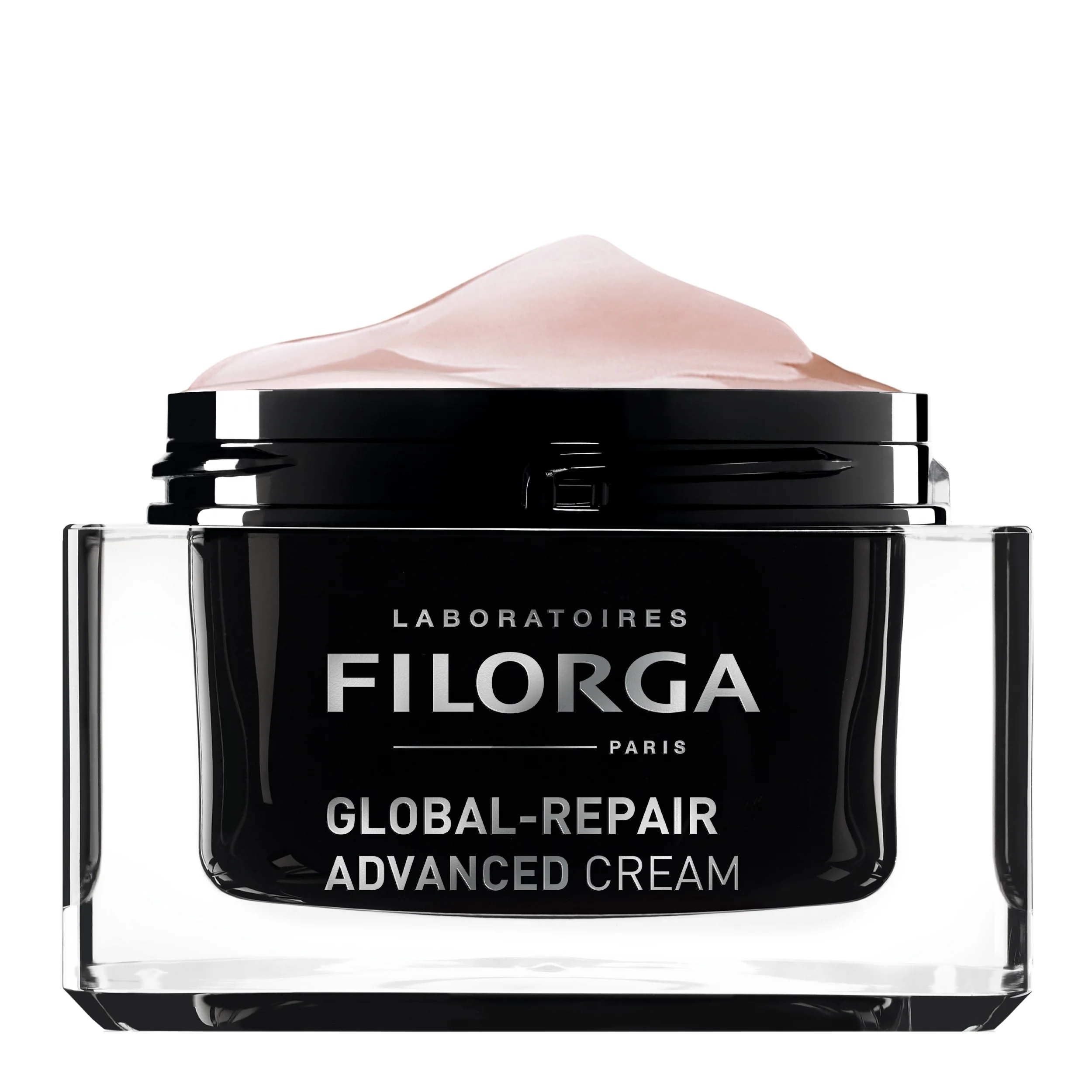 Crema Global Global-Repair Advanced: tratamiento facial antiarrugas de 24 horas, tratamiento facial reafirmante de 24 horas, tratamiento facial nutritivo de 24 horas.