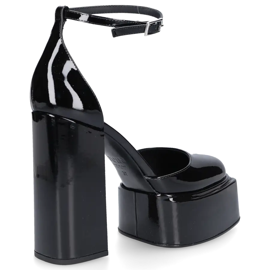 3 JUIN - Pumps AMBRA Lackleder - schwarz