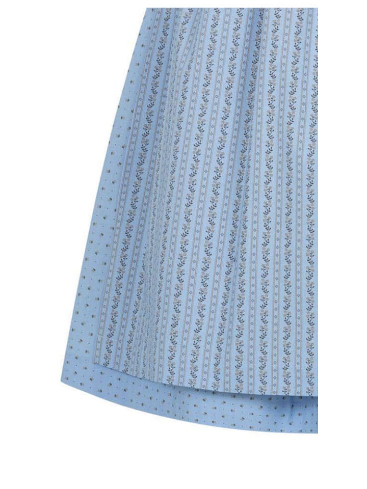 Nübler Midi Dirndl Alma in Hellblau günstig kaufen