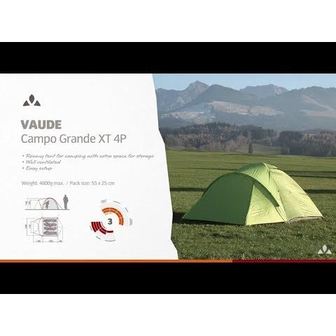 Campo Grande XT 4 Personen - Campingzelt