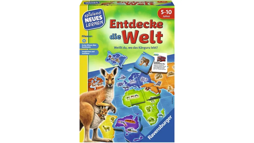 Ravensburger Spiel - Entdecke die Welt