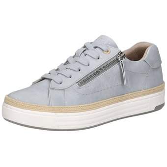 Jana Sneaker Schnürer in blau