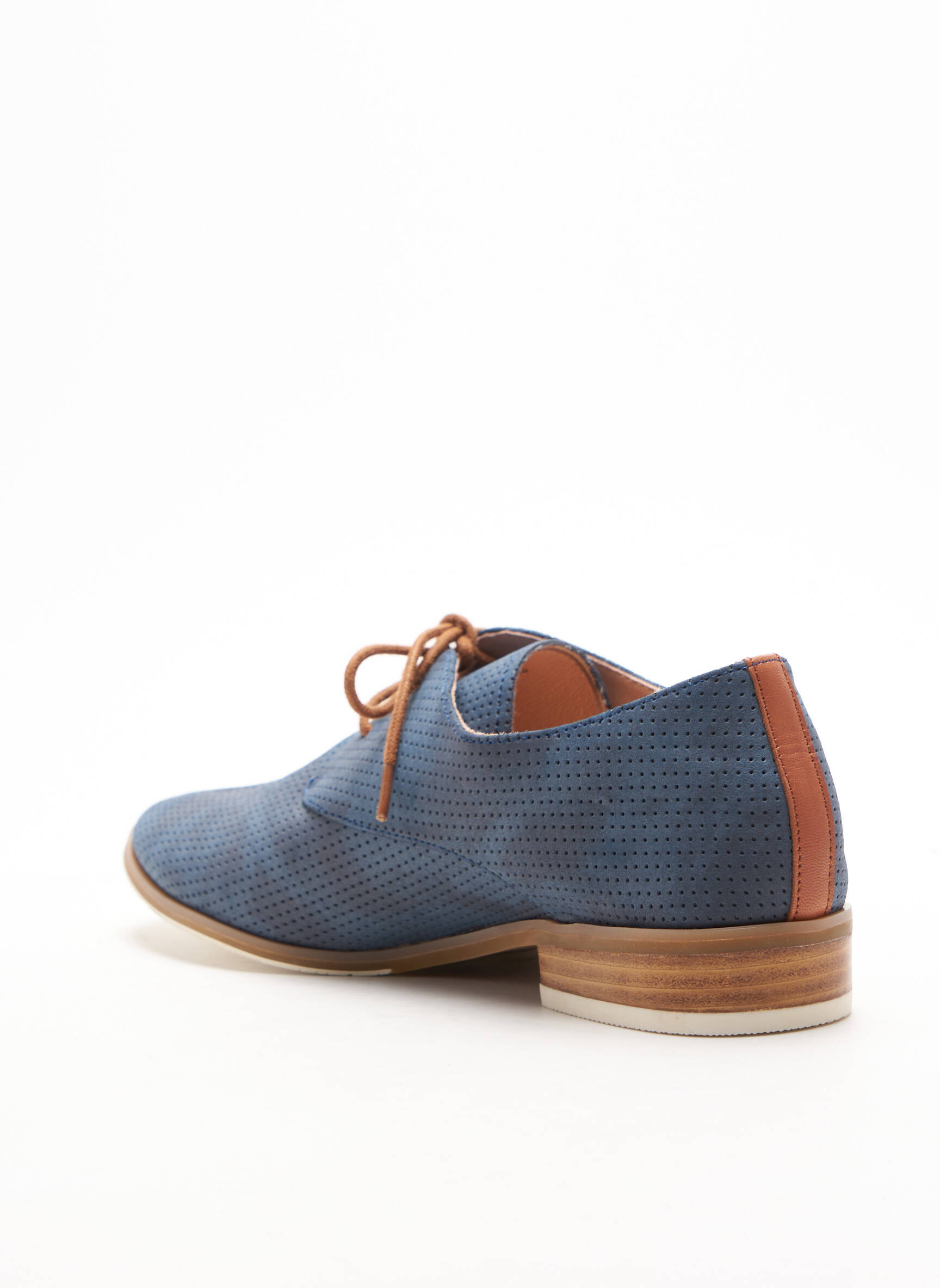 Fugitive By Francesco Rossi Derby Femme couleur bleu