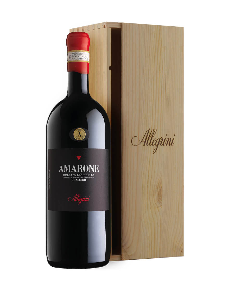 Amarone della Valpolicella Classico DOCG 2019 Allegrini Magnum 1,5 ℓ, Caisse bois