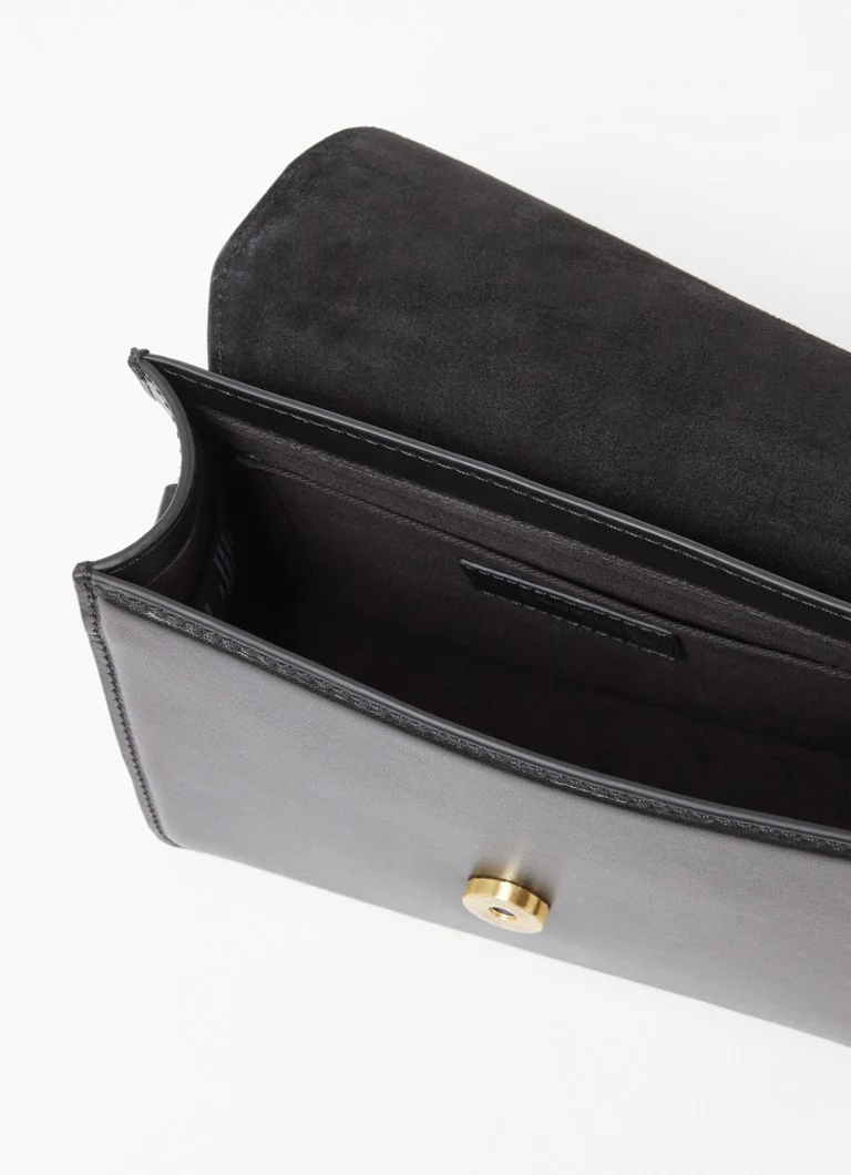 Bolsa Sessùn Theao Mimi em pele de vitelo com alça de ombro removível.