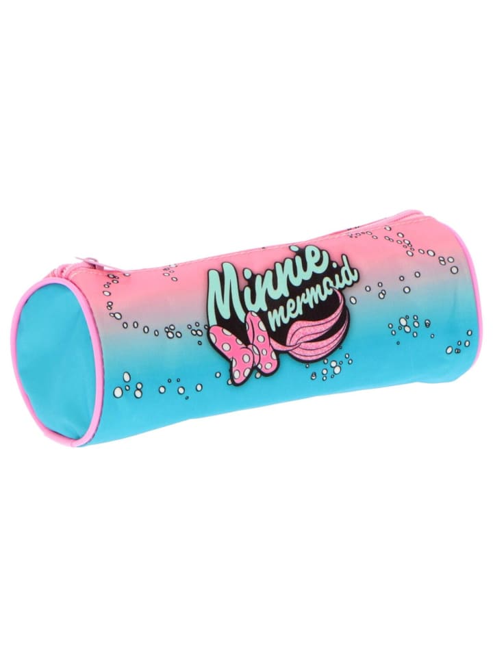 MINNIE MOUSE „Deluxe“ Etui Die ideale Federtasche für Mädchen in rosa günstig kaufen 22 cm