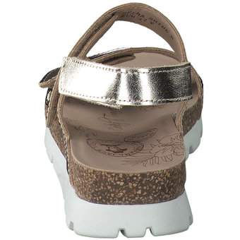 Panama Jack Selma Shine Sandale in gold