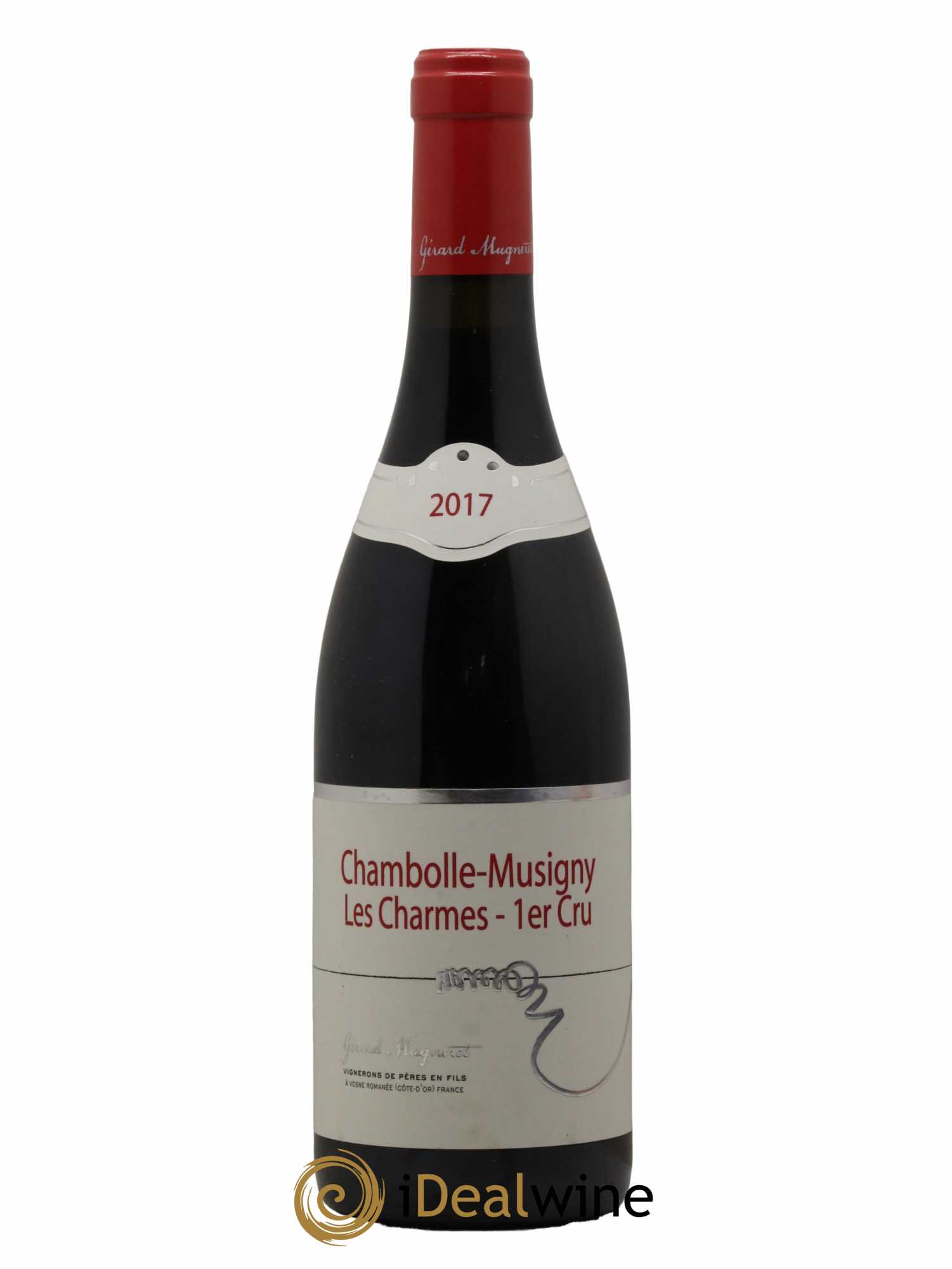 Chambolle-Musigny 1er Cru Les Charmes Gérard Mugneret  2017 - Lot de 1 Bouteille