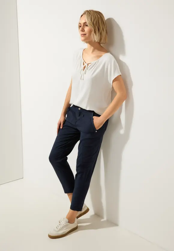 Street One Cargo Loose Fit Mom Hose