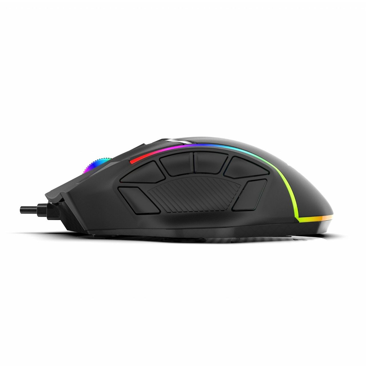 Inca IMG-351 Rgb12.800 DPI Makrotasten Gaming Maus 12 Programmierbare Tasten 1000 Hz