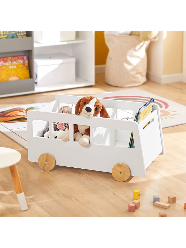 SoBuy Kinderregal in Weiß - (B)68 x (H)33 x (T)43cm günstig kaufen onesize