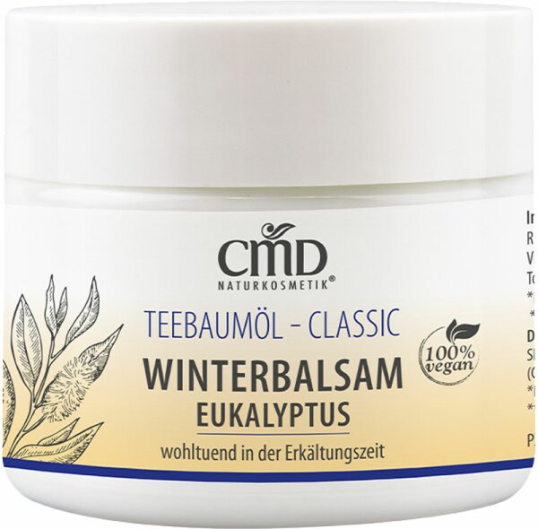CMD Naturkosmetik Teebaumöl Winterbalsam Eukalyptus Körpercreme