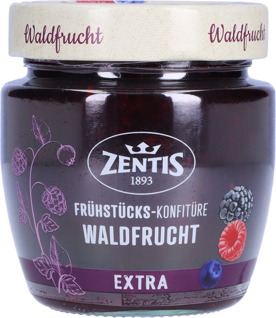Zentis Frühstücks-Konfitüre Waldfrucht
