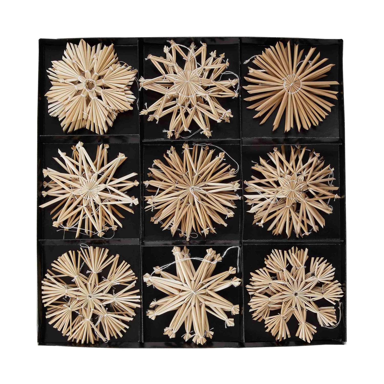X-MAS Strohsterne 27er-Set