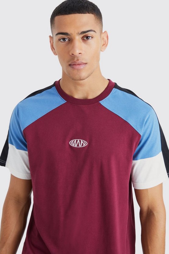 Man Colorblock T-Shirt