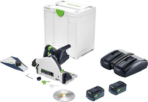 Serra de imersão sem fio Festool 577342 TSC 55 5.0 KEBI-Plus/XL 18 Volts