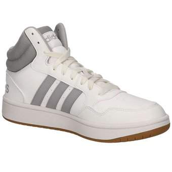 adidas Hoops 3.0 Mid Sneaker in weiß