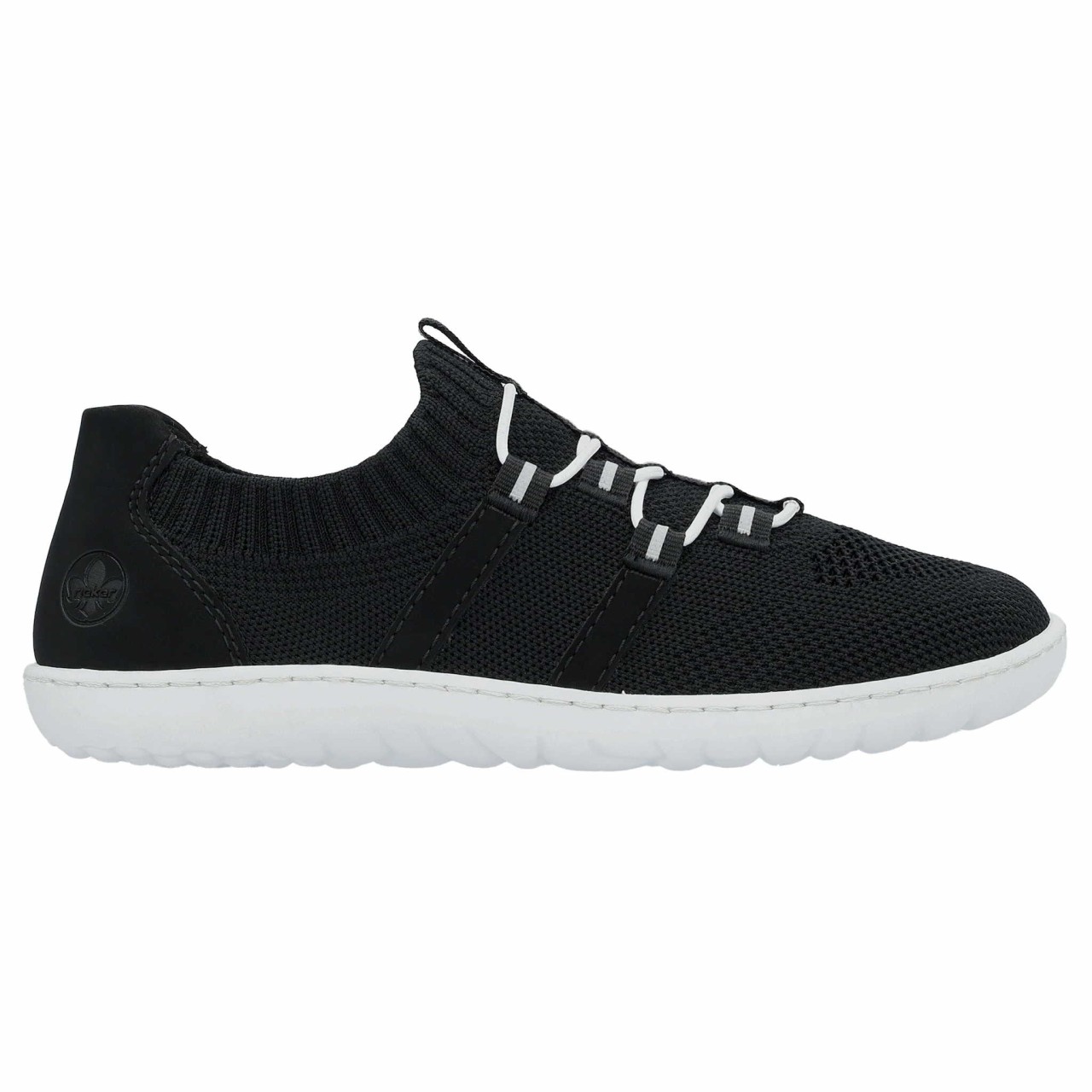 RIEKER Komfort Slipper schwarz