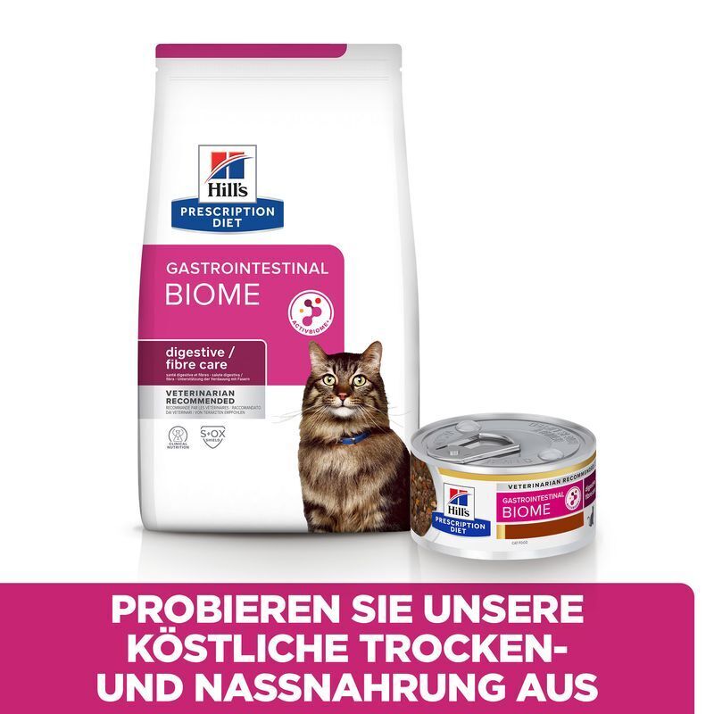 Hill's Trockenfutter Hill's Prescription Diet Gastrointestinal Biome Digestive / Fibre Care mit Huhn 2x3 kg
