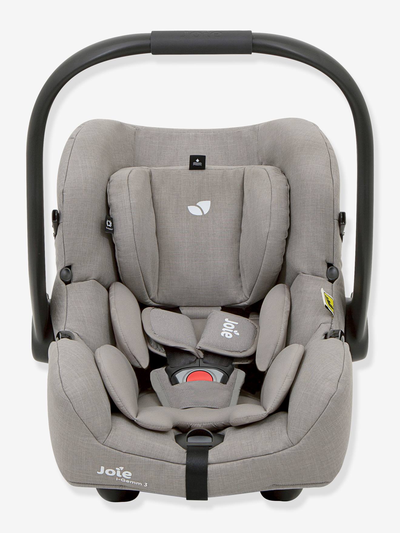 Siège-auto coque JOIE i-Gemm 3 i-Size 40 à 85 cm, équivalence groupe 0+ taupe chiné (pebble)