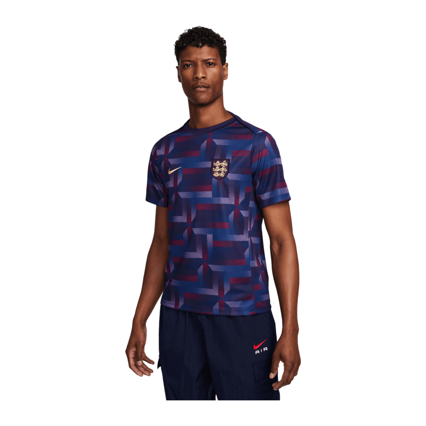 Nike England Prematch Shirt EM 2024 Lila F555
