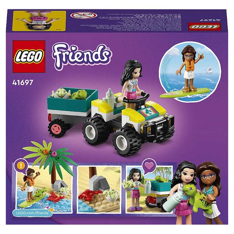 41697 Le véhicule de protection des tortues LEGO Friends