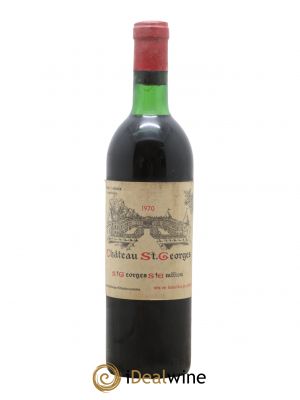 Château Saint-Georges  1970 - Lot de 1 Bouteille