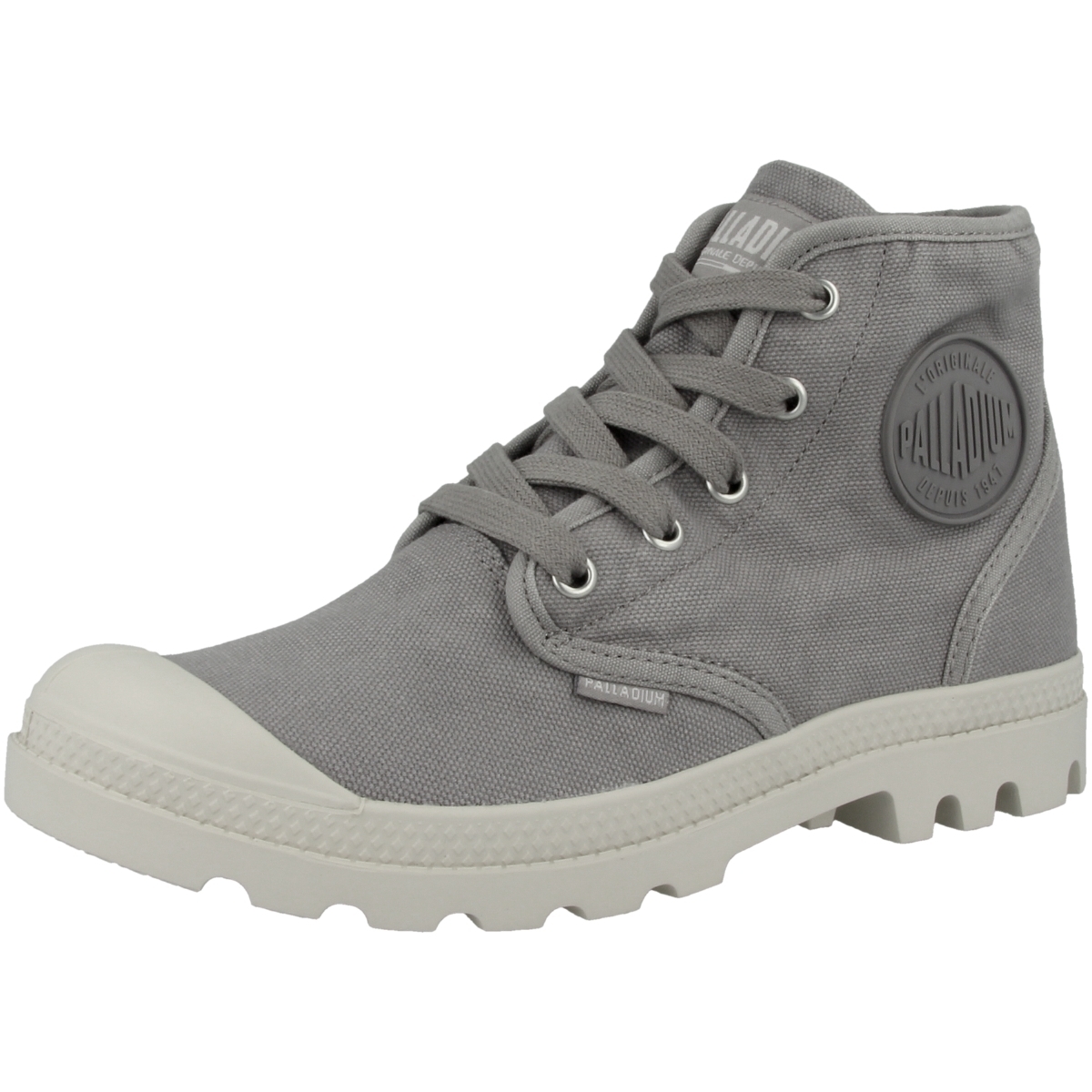 Palladium Pampa Hi Schnürboots grau