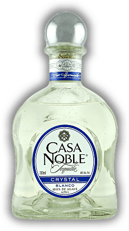Casa Noble Crystal Blanco Casa Noble Crystal Blanco Der Casa Noble Crystal hat sehr viel Körper und besticht durch sein sehr gutes und ehrliches Agavenaroma. 0,7	 Liter - Vol 40%