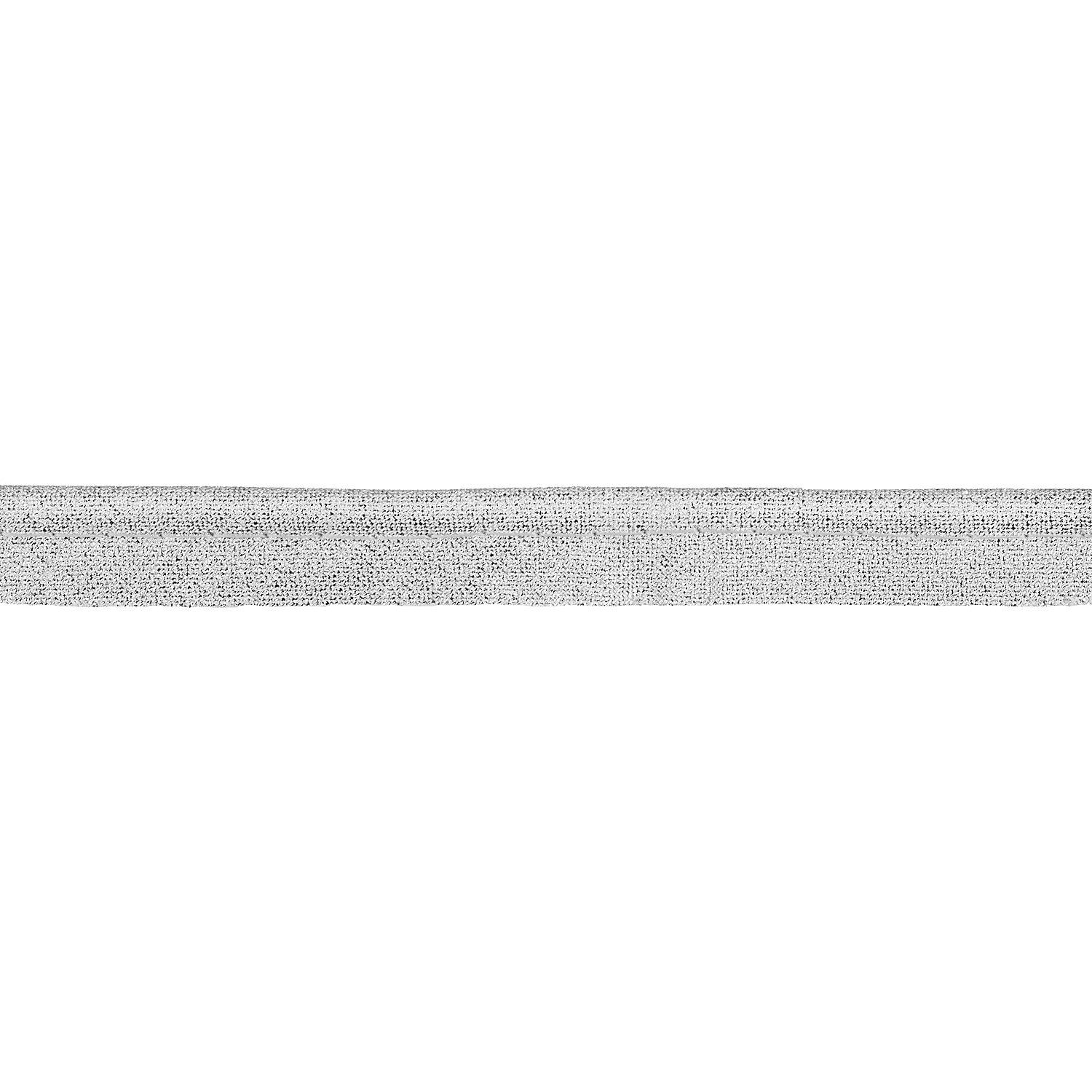 buttinette Paspelband, silber glitzernd, 4 mm Ø, 5 m