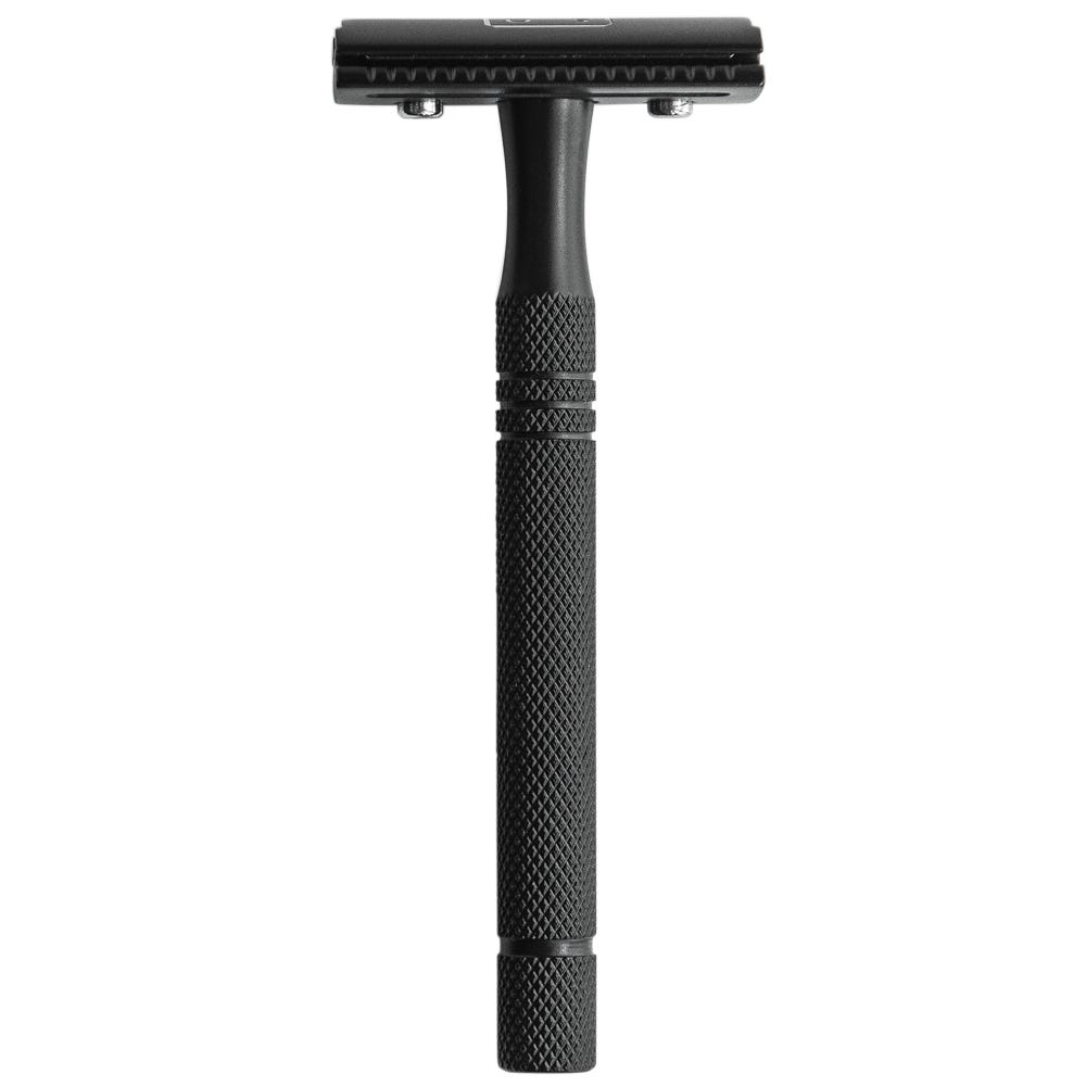 SOBER Rasierhobel XXL Edelstahl schwarz matt