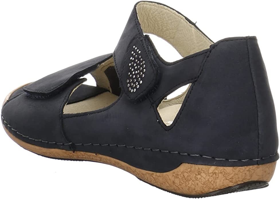 WALDLÄUFER Komfort Sandalen grün NUBUK GIRAFFESTR.