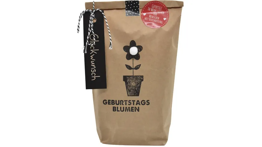 Wunderle Wundertüte Geburtstagsblume